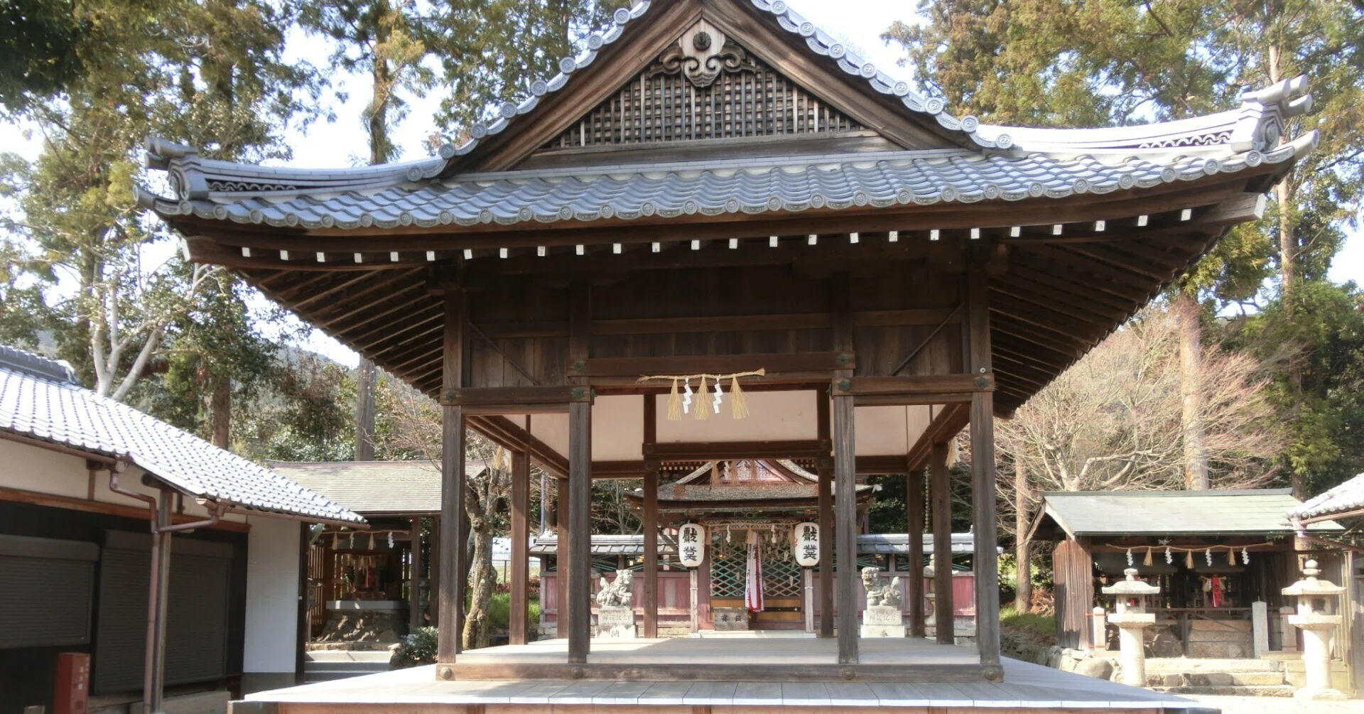上社・下社で975年の古社「建藤神社」禅定寺と猿丸神社とセット【京都