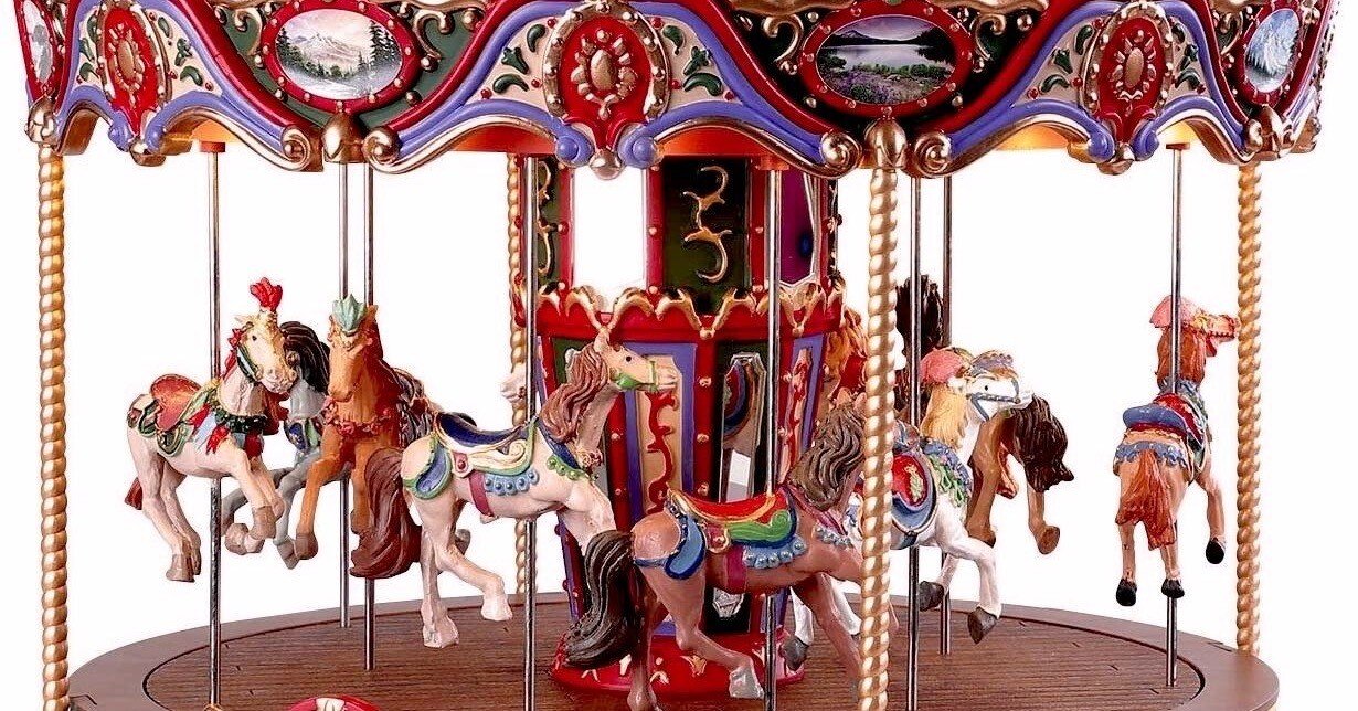 英会話】英語で「観覧車」「回転木馬/メリーゴーランド」は何と言うか