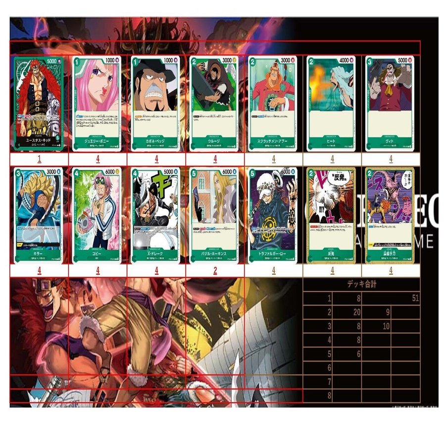 ワンピースカードゲーム St1 4環境 緑ビート デッキ紹介 Look Hand Note