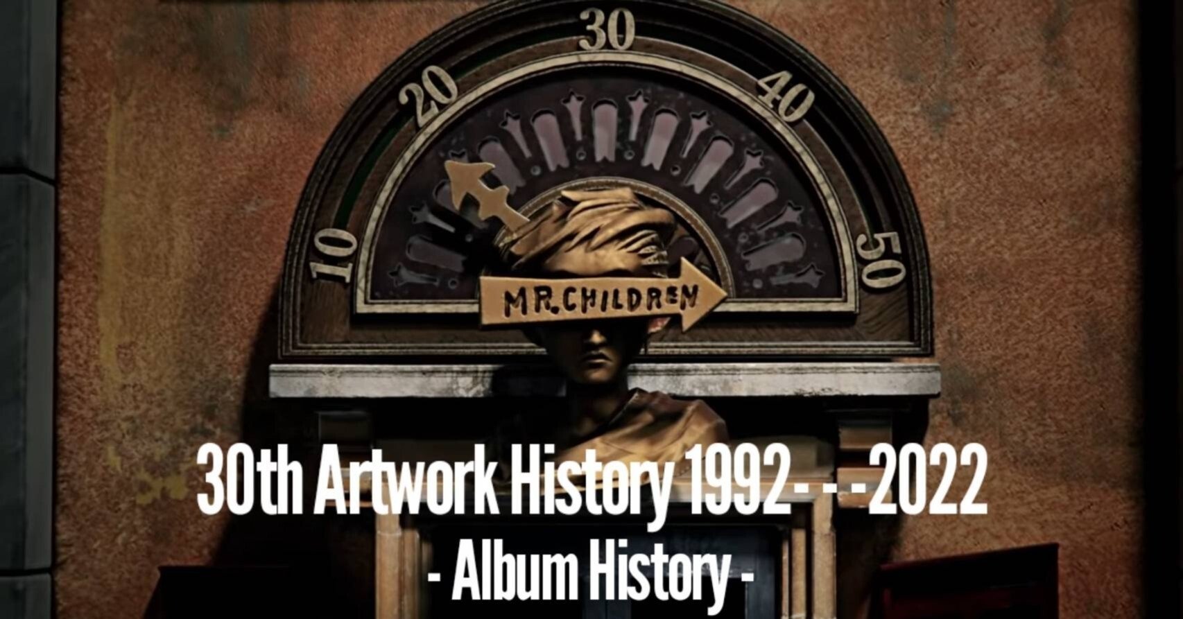 Mr.Children「30th Artwork History 1992- - -2022」-Album Artwork