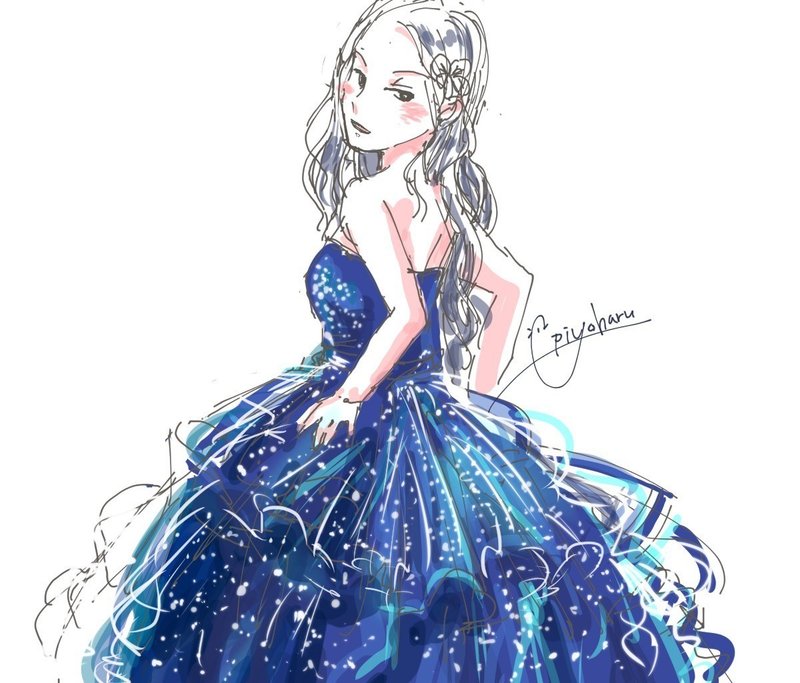 星空のドレス ぴよハル 8 Note