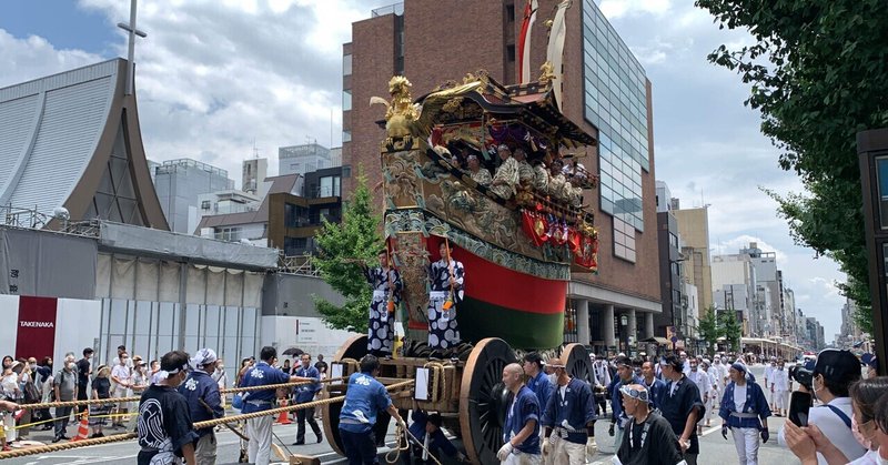 2022.07.14〜18 『京都』というところ　〜祇園祭・初体験〜✨