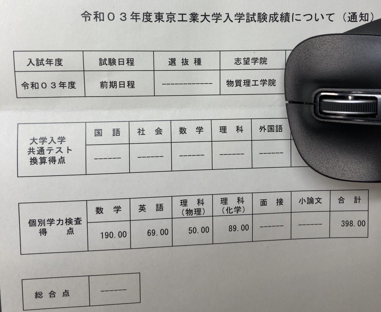 受験体験記 ～現役編～｜しげき
