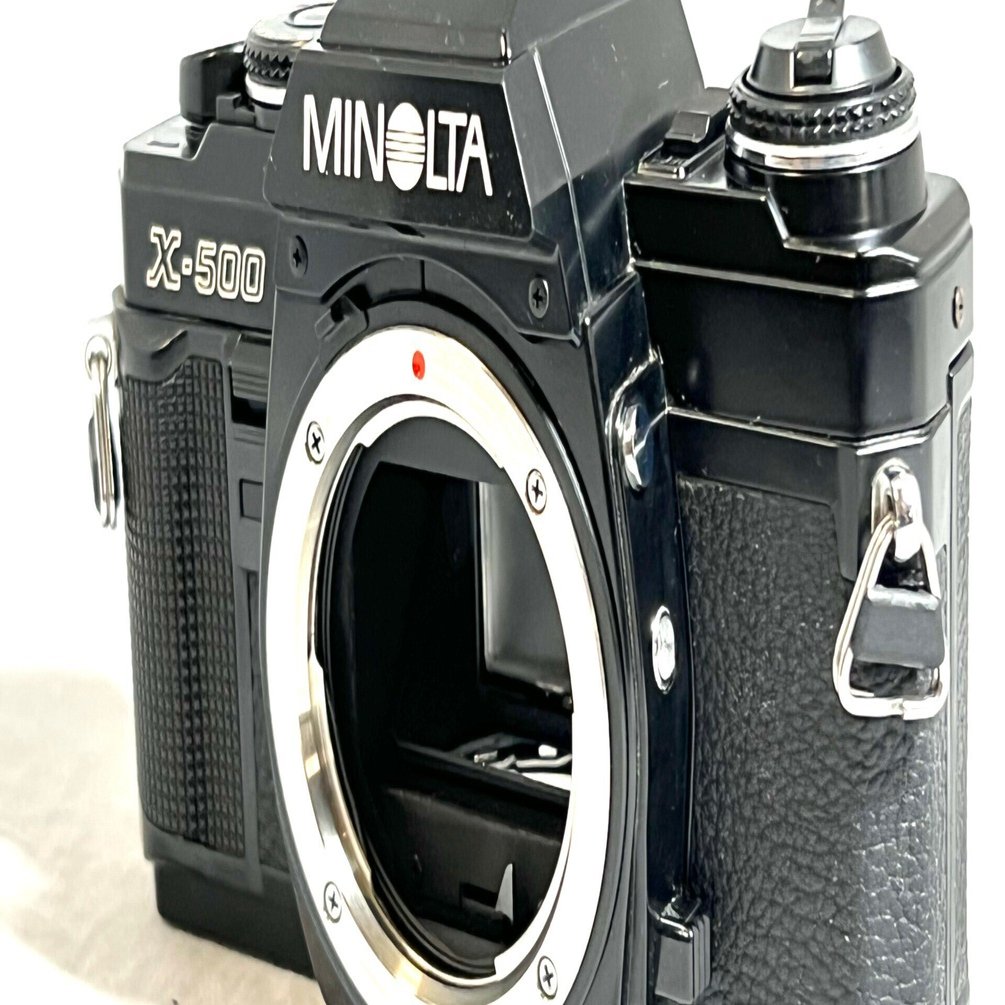 稼働確認済 Minolta X-500 55mm f1.7:28mm f2.8 稼働確認済 Minolta X-500 55mm f1.7:28mm f2.8 稼働確認済 Minolta