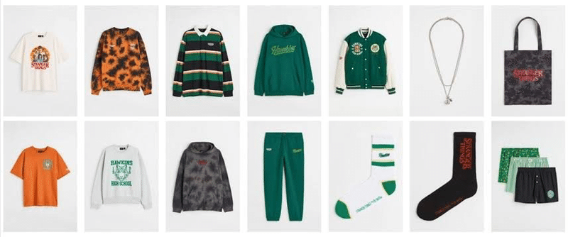 ファッションTOPICS まだまだ続くストレンジャーシングス【ストレンジャーシングス×H&M】