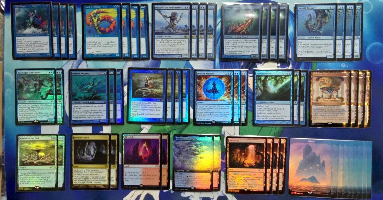 MTGモダン『青単マーフォーク』デッキ サイド モダンのマーフォークのサイドボードガイドと戦い方|じょん犬