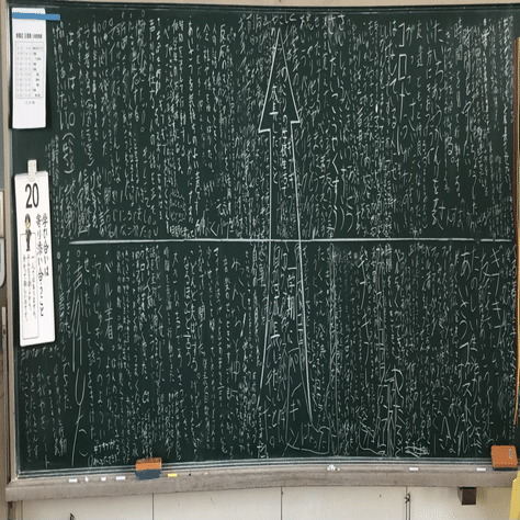 白い黒板」をやってみた｜まっちゃん