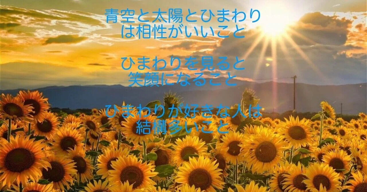 夏の楽しみ ひまわり?｜Tecchanne