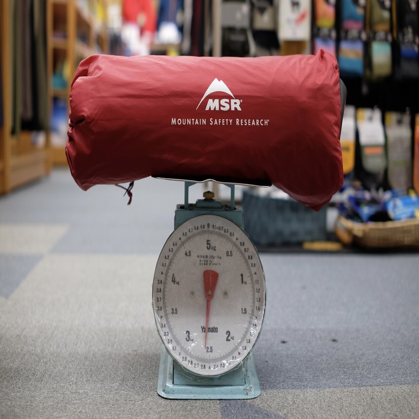 MSR エリクサー2」と、スタッフ田村の変わらないキャンプスタイル