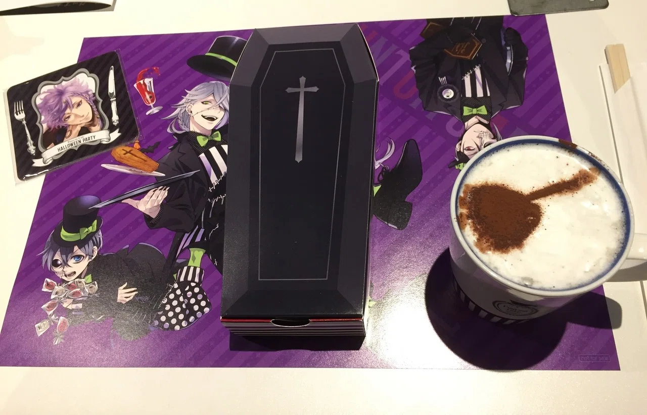 黒執事 Funtom Cafe ～Halloween Party～に行ってきました｜ぴよハル