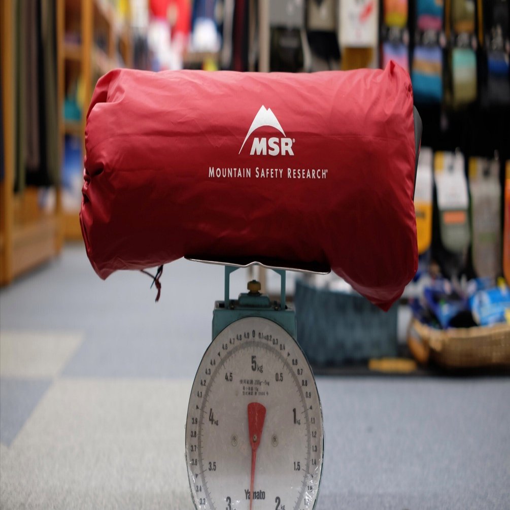 MSR エリクサー2」と、スタッフ田村の変わらないキャンプスタイル