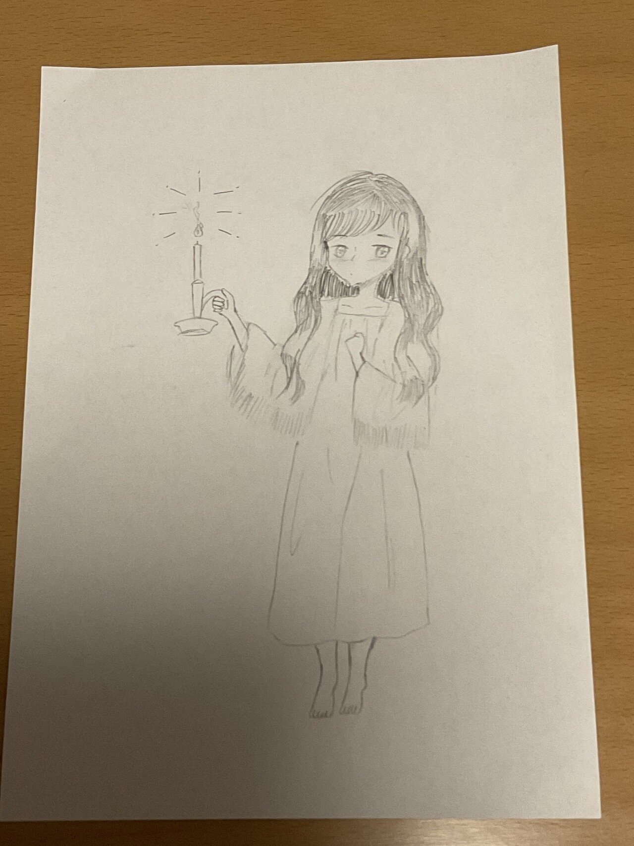 今日はこんなイラストを描きました まだ下書きですけどね 絵のネタが欲しくて 私の親友に なんかお題出して と言ってみたら ろうそくの絵描いて と言われたので描いてみました 色を塗るときは 色 ゆりゆり 小学五年生 Note