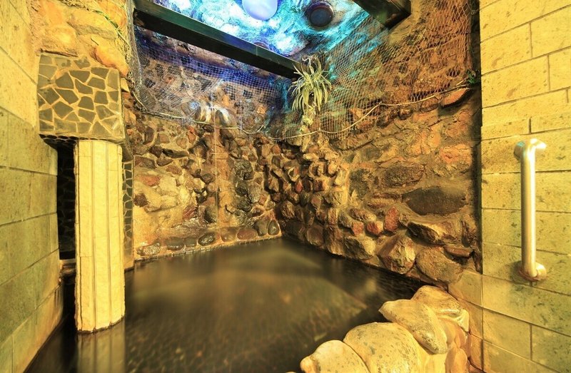 海底洞窟風呂