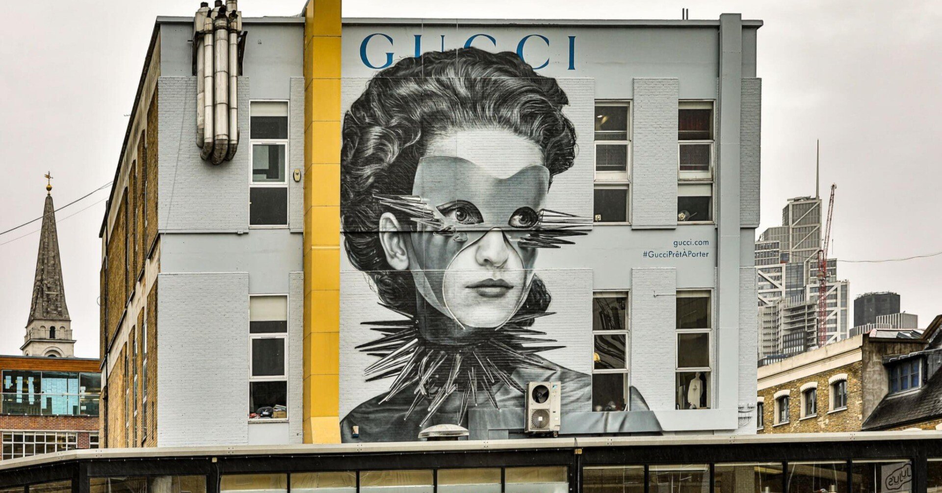 ブランド”の世界観をウォールアート(壁画)で届ける ～ GUCCIの取組