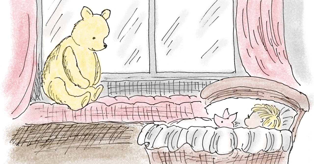クマのプーさんのむかしむかし｜雪花