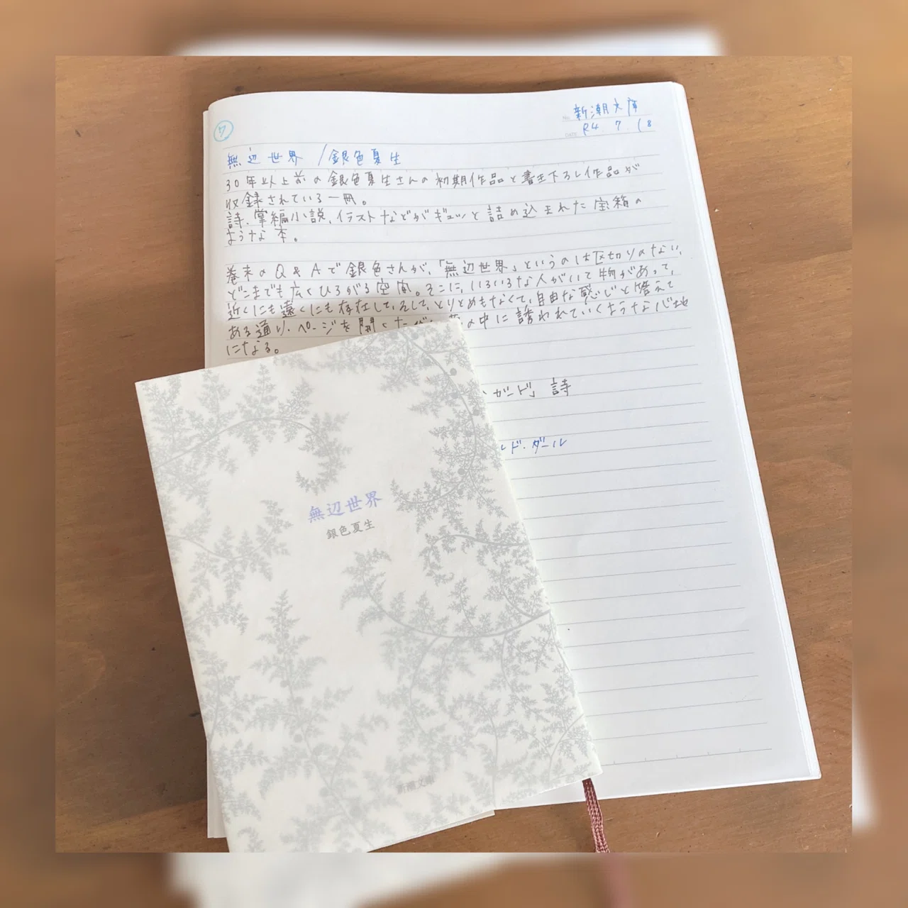 『銀色夏生の世界①』おまとめ34冊 無辺世界/銀色夏生｜菜穂ーなおー