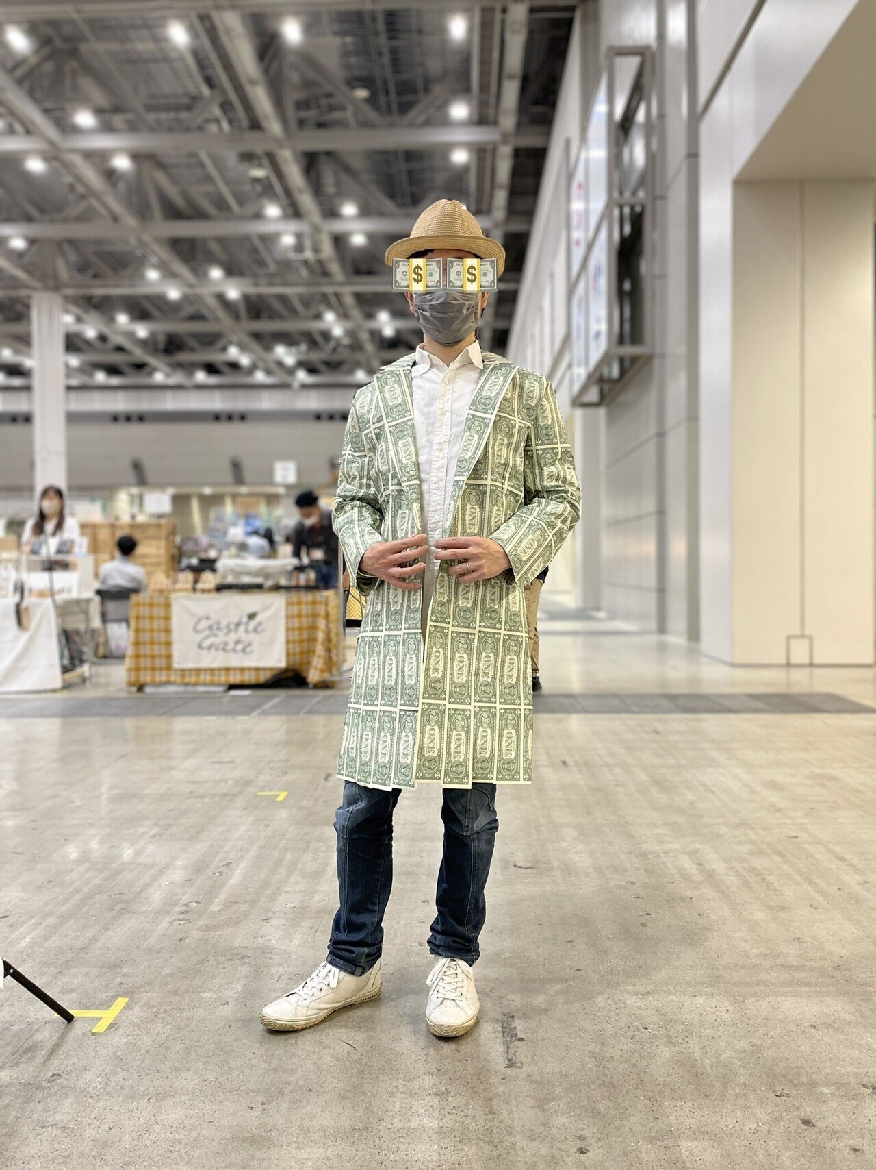 ドル札コートを作ってみた｜Mat'zの好奇心爆発