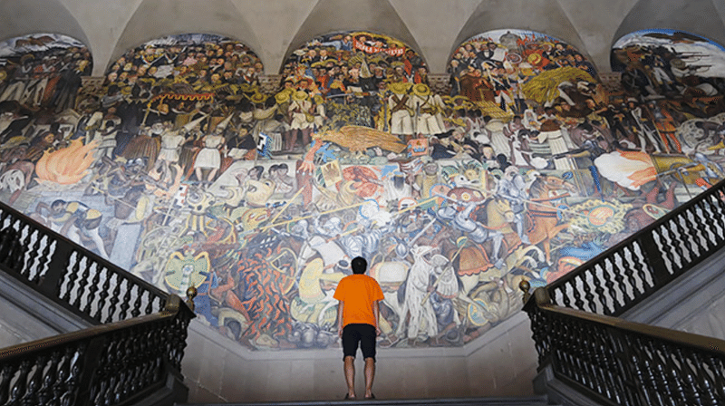 メキシコ壁画運動　ディエゴ・リベラ