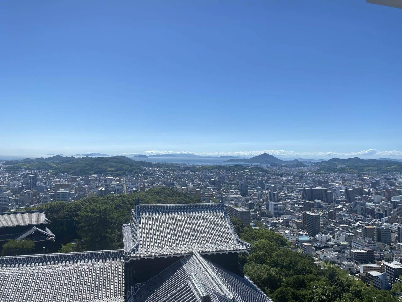 鯛めし食べて山の上の松山城に登る 夏休み④｜あつみん｜大企業→海外
