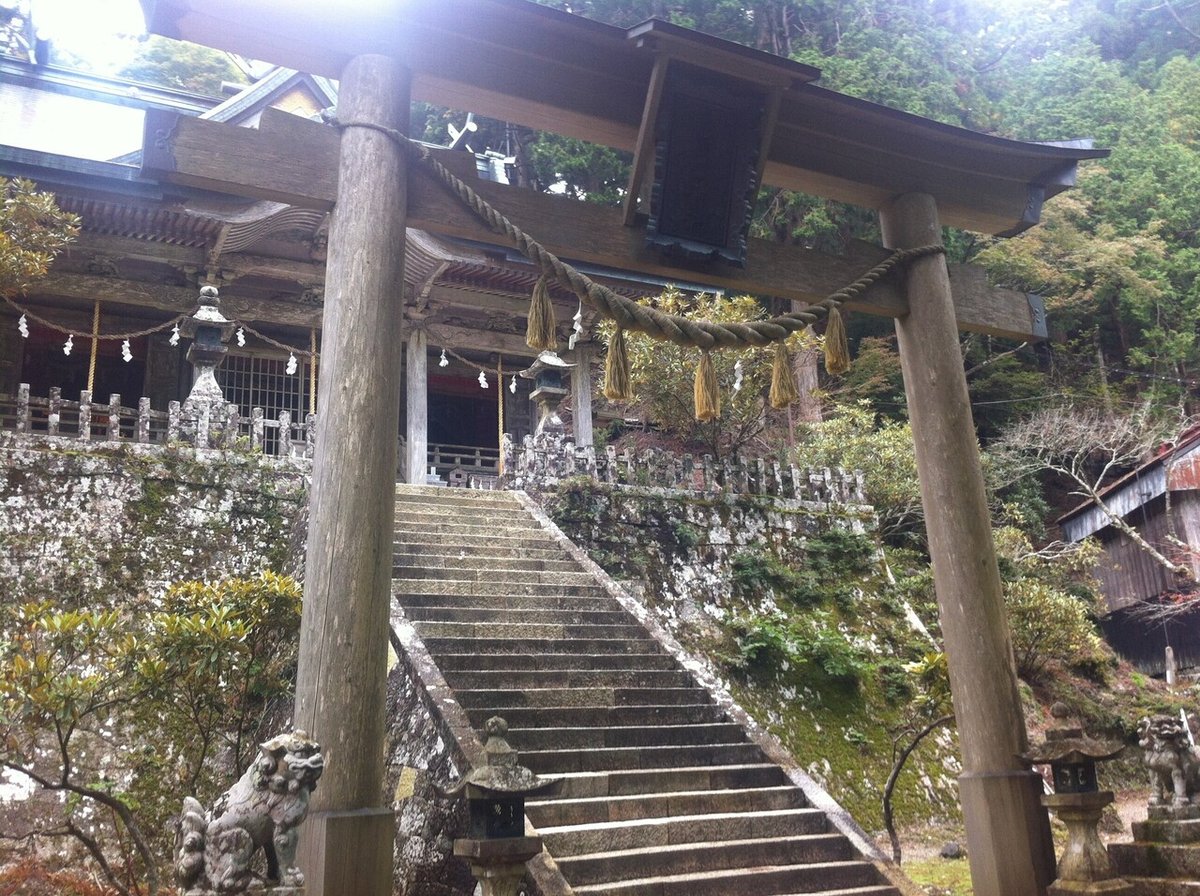 秘境話18】予定にはなかった山登り②(十津川村:玉置神社