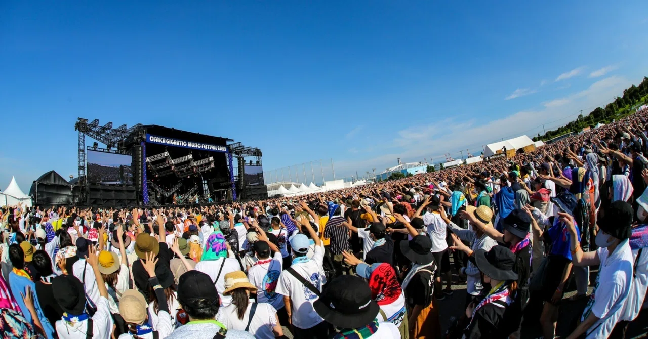 OSAKA GIGANTIC MUSIC FESTIVAL 2022」会場を桜井雅斗がレポート！音楽 