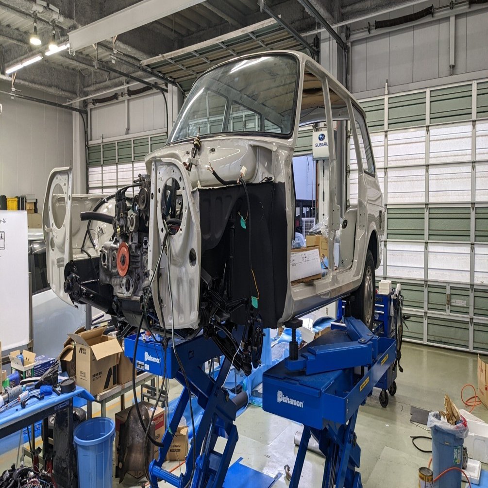 Subaru Ff 1 レストアプロジェクト 第23回 宮城スバル 本社 Miyagi Subaru Note
