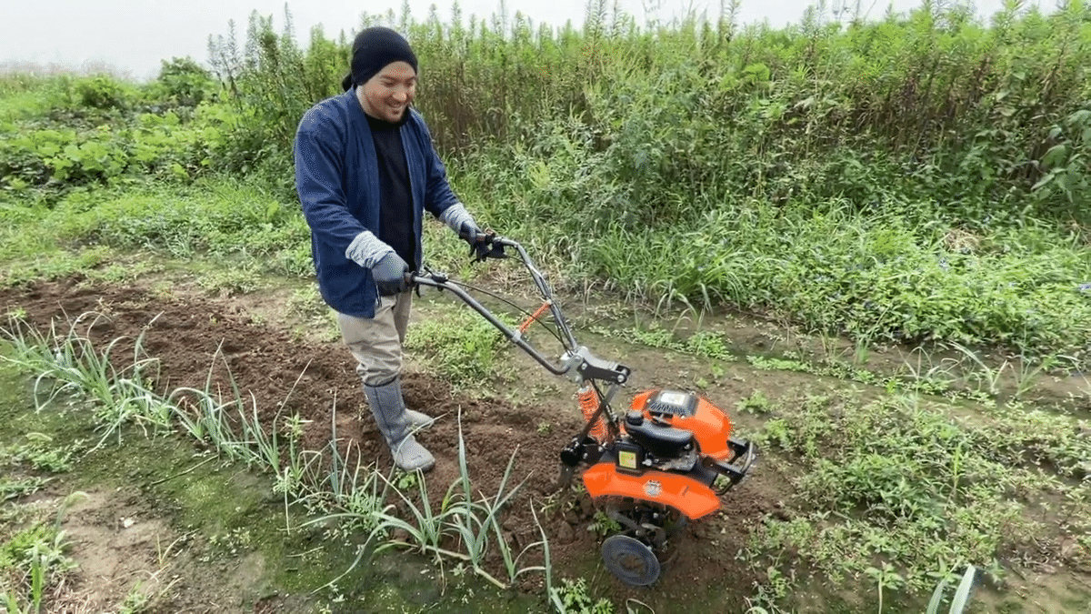 【家庭菜園】バイクメーカーが本気で作った耕運機の紹介 4-29 screenshot