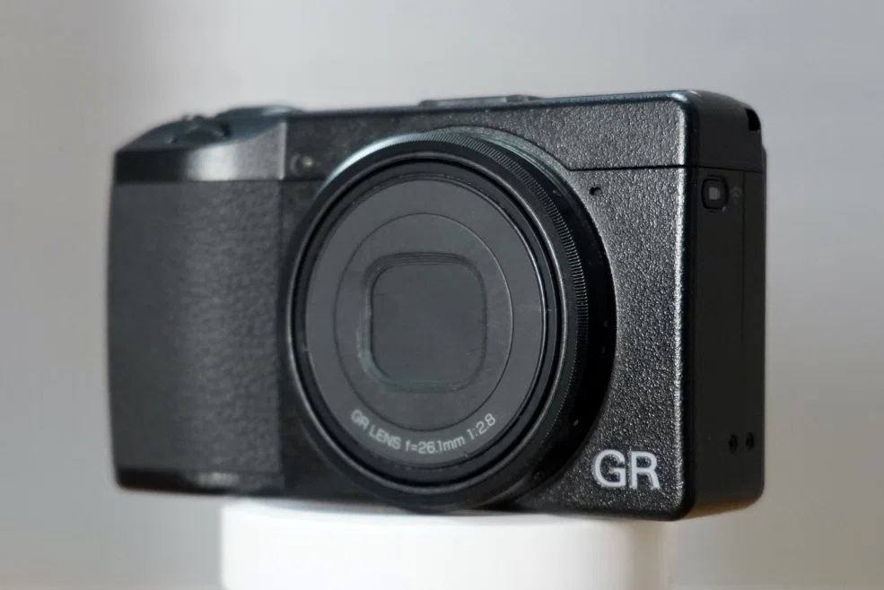 カメラ RICOH GR IIIx用純正 オリジナル PURPLEリングキャップ 非売品