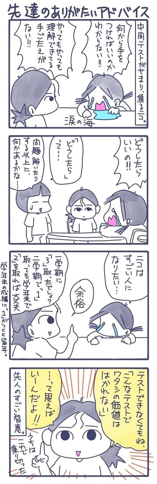 先達のアドバイス