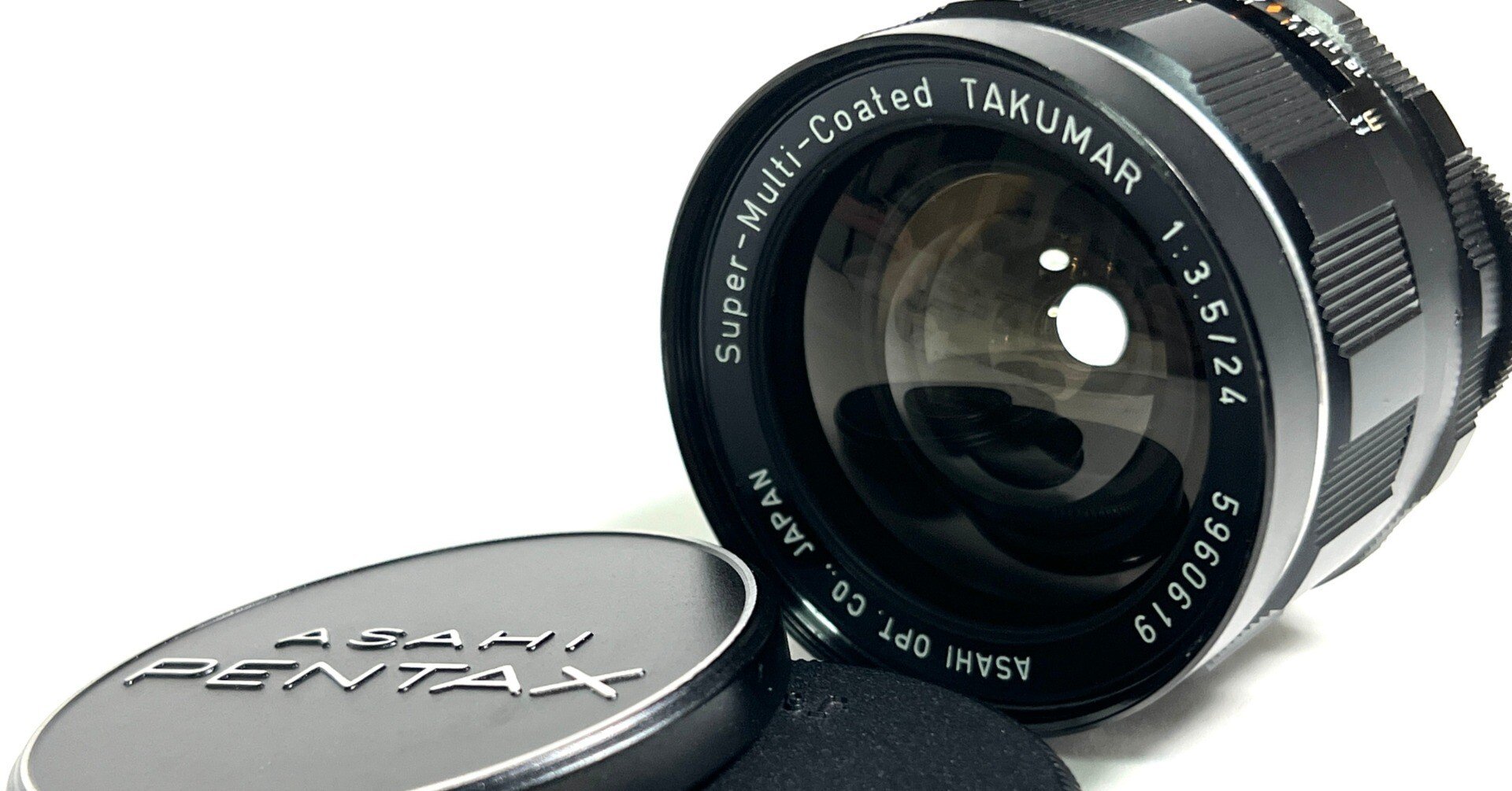 Pentax SMC Takumar 24mm F3.5 純正フード付 L687