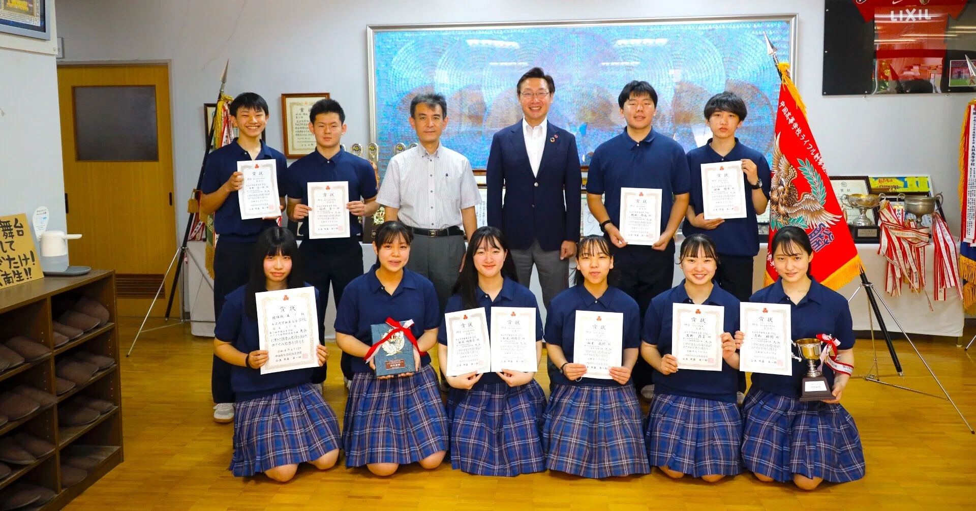 16年連続の重点校指定【立正大淞南ライフル射撃部】｜学校法人淞南学園