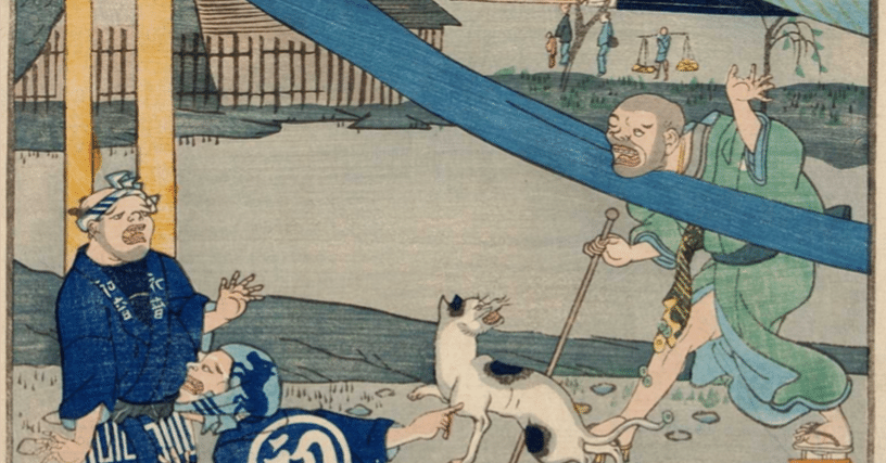 初音の馬場」−広景の写実性−『江戸名所道戯尽』｜おうよう【浮世絵を