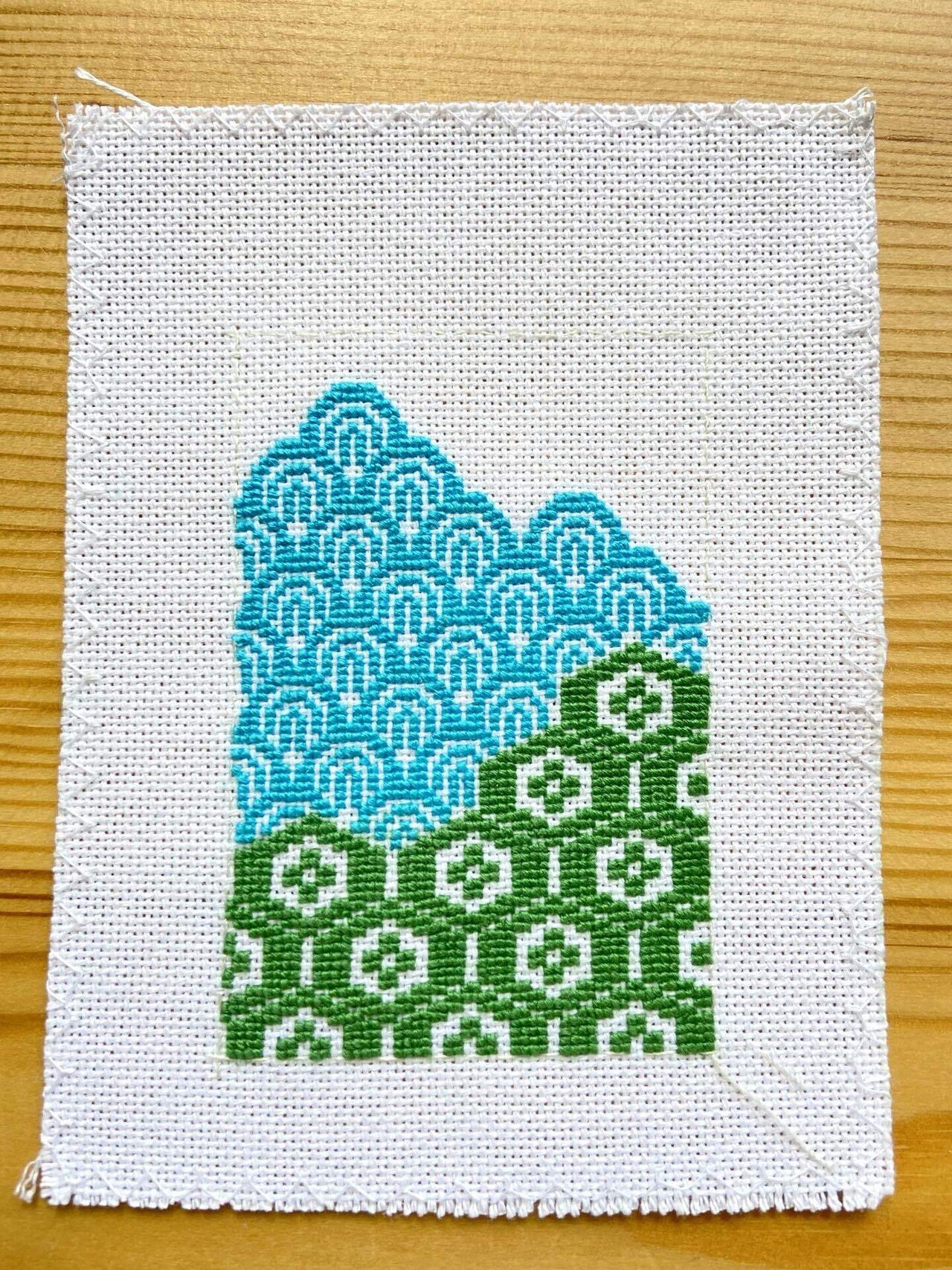 クロスステッチの絵 Kitooka干支クロスステッチチャート-うさぎ2023-入荷しました