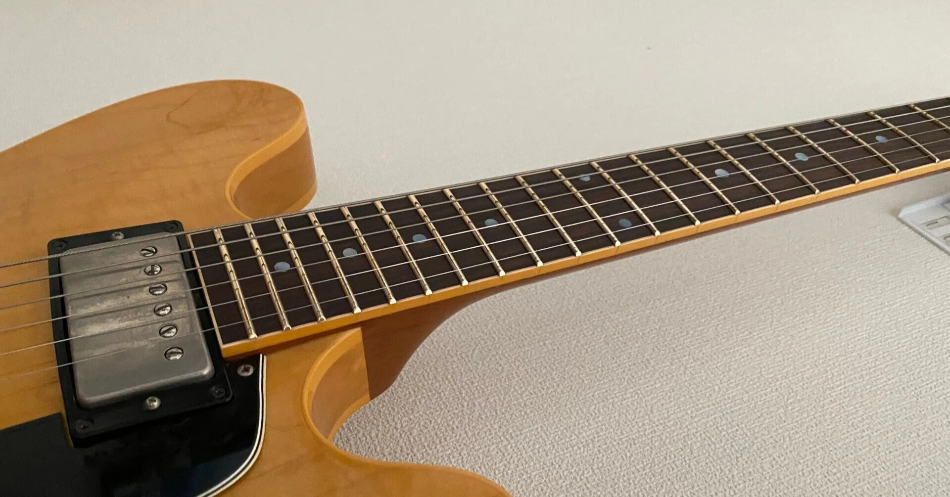 ES-335のリフレット(Jescar EVO Gold)｜Croquetteギター機材研究