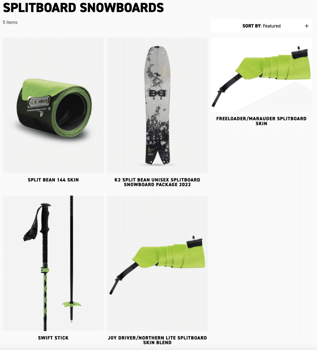 arumi】K2 SplitBean スプリットボード 良品 144cm arumi】K2