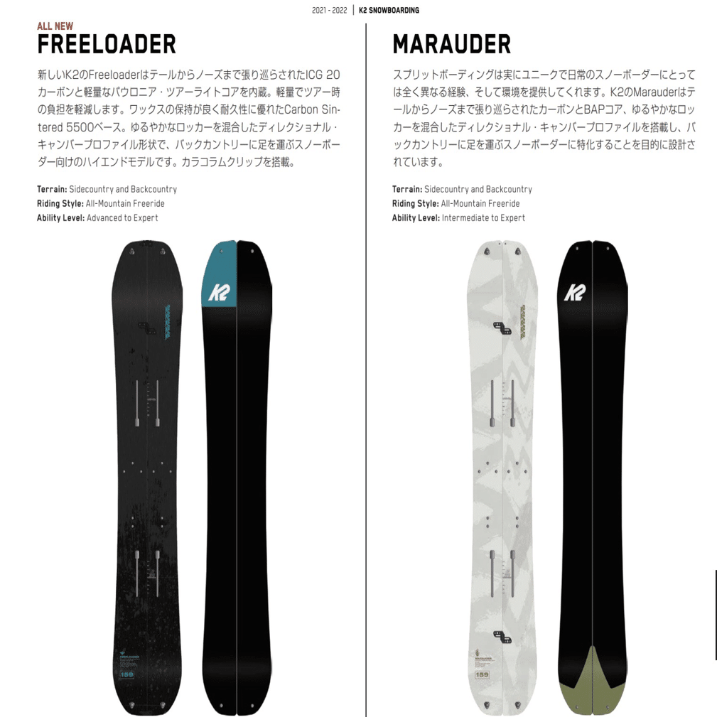 スプリットボードを検討する②｜電車スノーボーダー