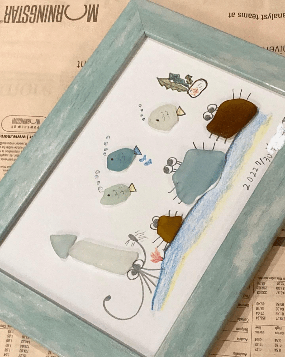 シーグラスワークショップ7/30｜yu_ra23