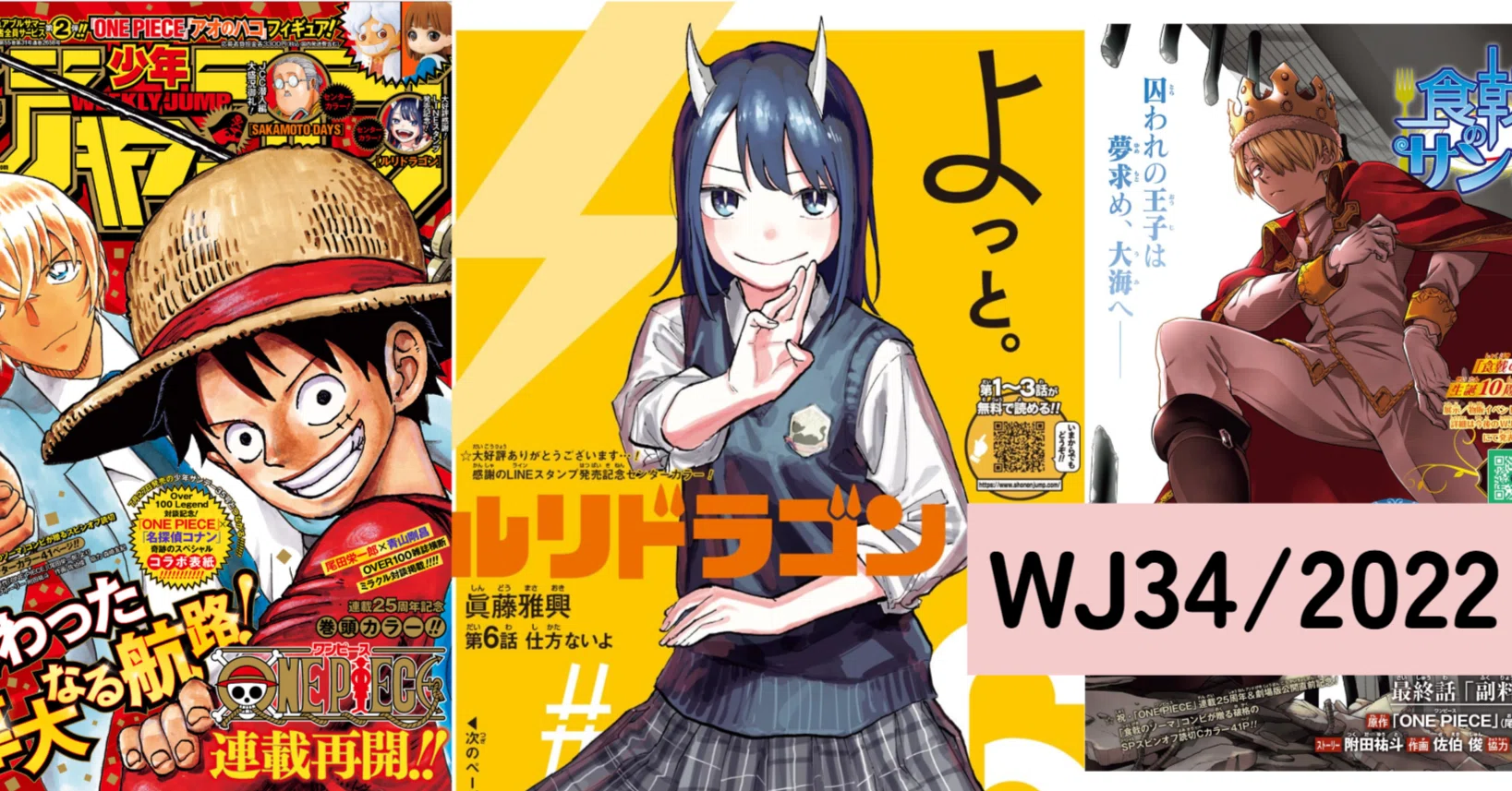 マンガ感想】ルリドラゴンに男子が居る意味とか【34/22年週刊少年