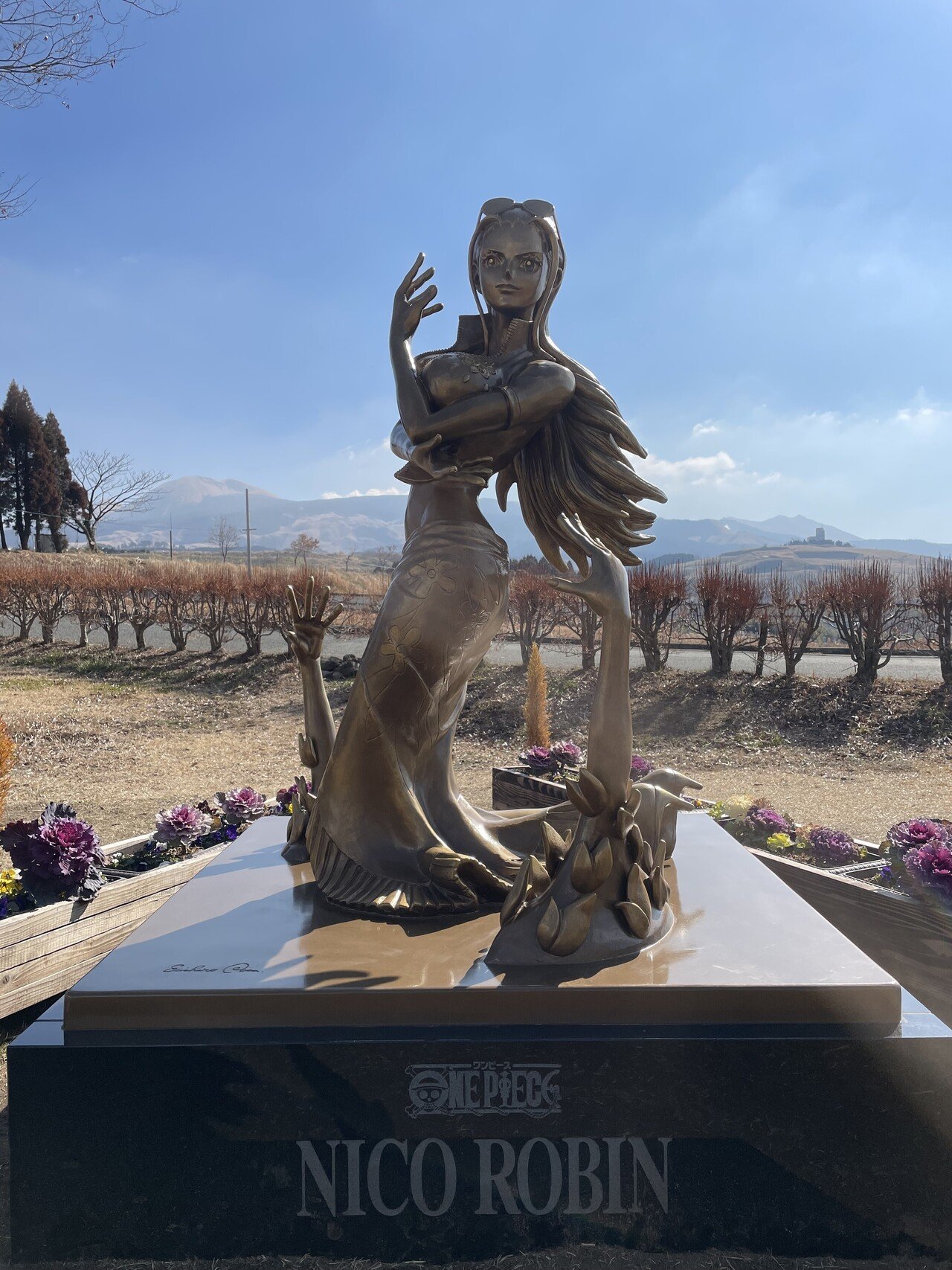 麦わらの一味の銅像を「公共交通機関」だけで制覇した話＃2｜まきばのソラ