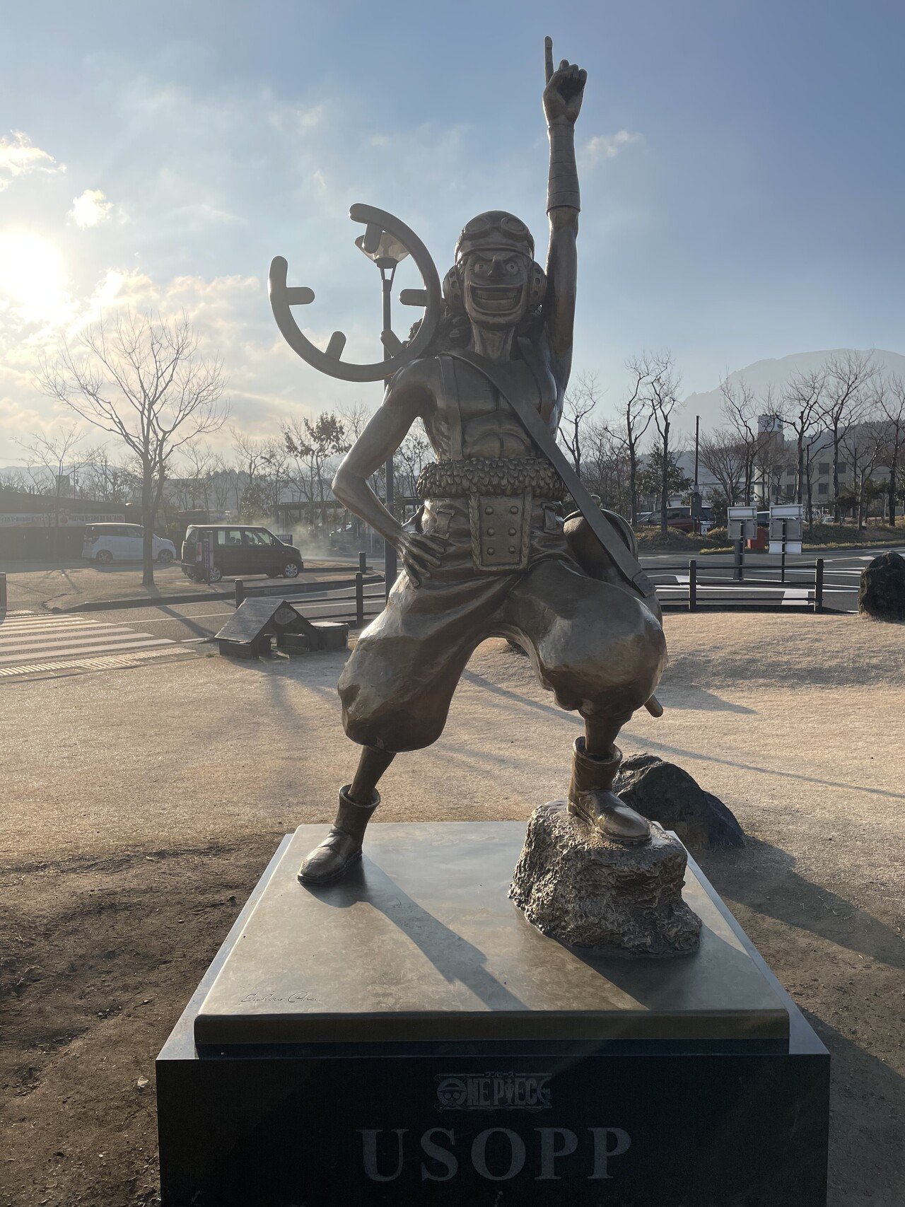 麦わらの一味の銅像を「公共交通機関」だけで制覇した話＃2｜まきばのソラ