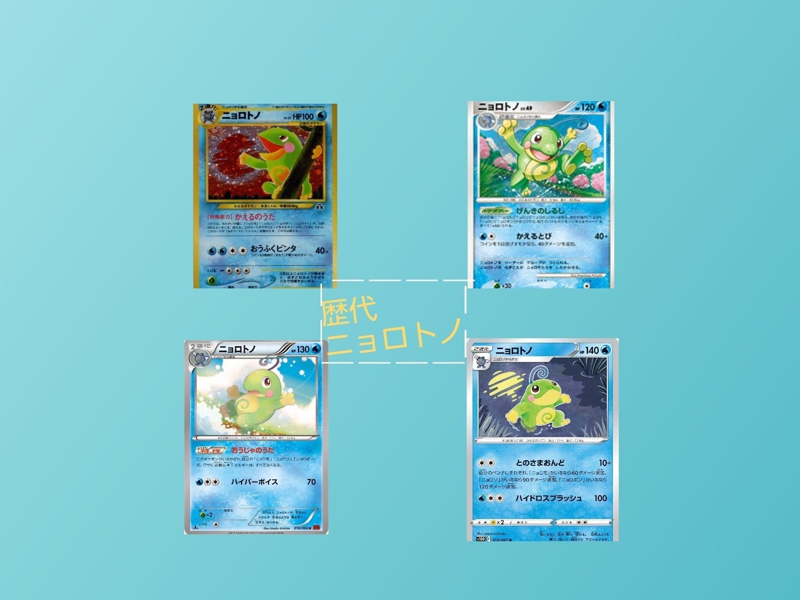 ポケカの歴代ニョロトノ｜リユルン