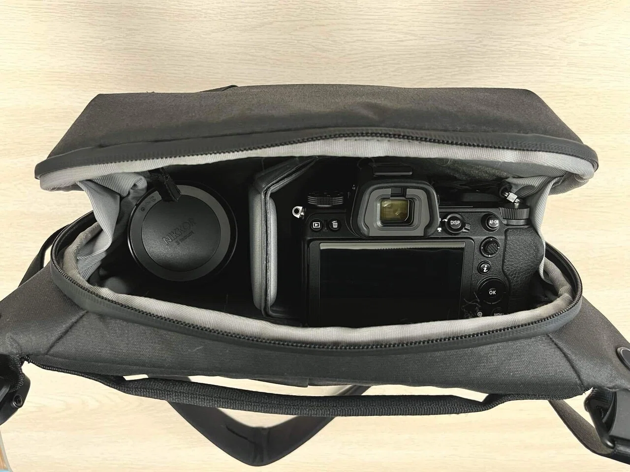 31 Nikon×DOMKE キャンバスショルダーバッグ F-3Xモデルを実際に使って