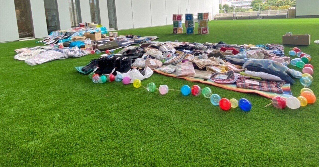 ちょこっときゃんでぃ 本社の芝生でバザーを行いました 日新火災withcanday