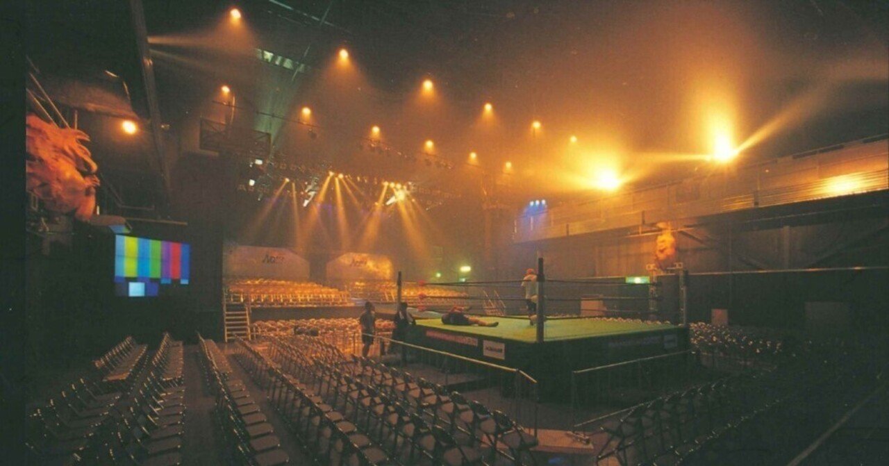 全日本からノア旗揚げ直後の三沢一派の全日本主催興行の幻の一枚 全日本からノア旗揚げ直後の三沢一派の全日本主催興行の幻の一