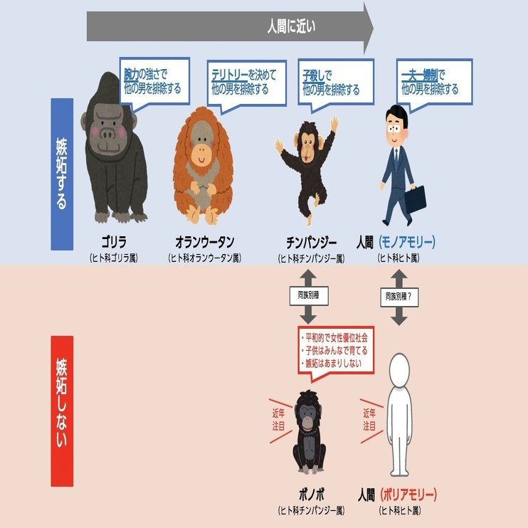 サルたちの嫉妬 から考えるポリアモリー 小島 雄一郎 Note