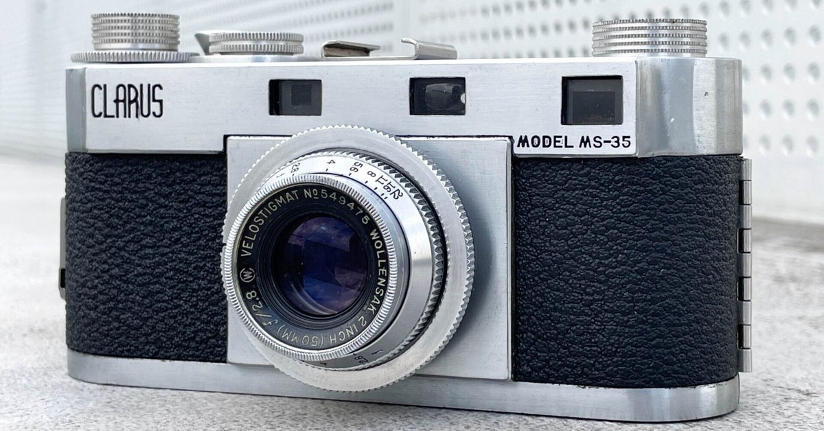CLARUS MS-35 + Wollensak 50mm F2.8 動作良好品 012 CLARUS MS-35(クラルス MS-35)|花井雄也