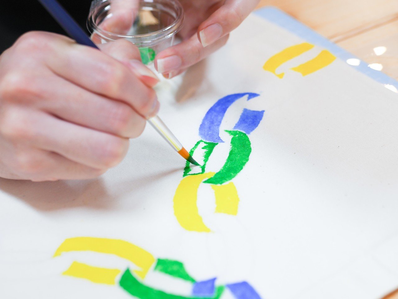 イベントレポ Oto Otoさんの 輪っか飾り柄トートバッグ作り を開催しました Minne ミンネ イベントレポ Oto Otoさんの 輪っか飾り柄トートバッグ作り を開催しました Minne ミンネ