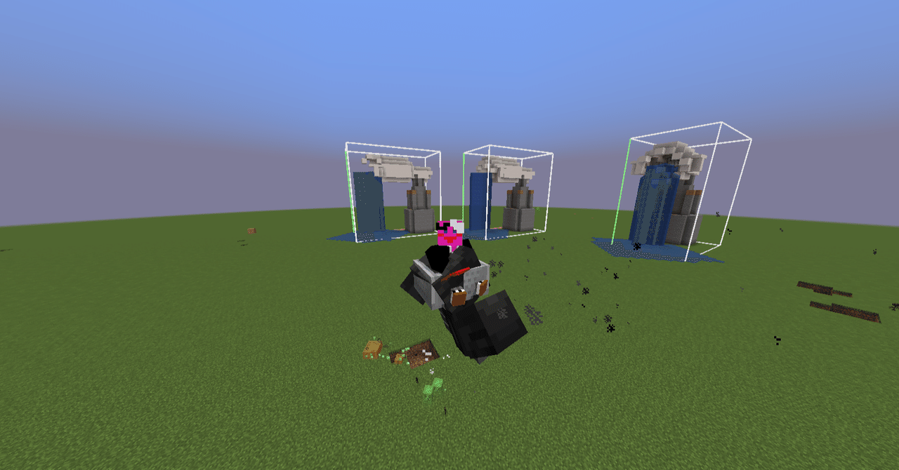 Minecraft ウォーデン×2 ウィザー