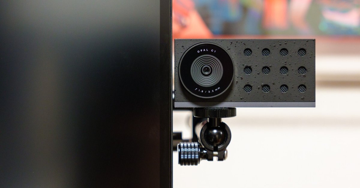 32インチモニターのVESAにWebカメラアームをセットした話｜Hayashi, Koji 