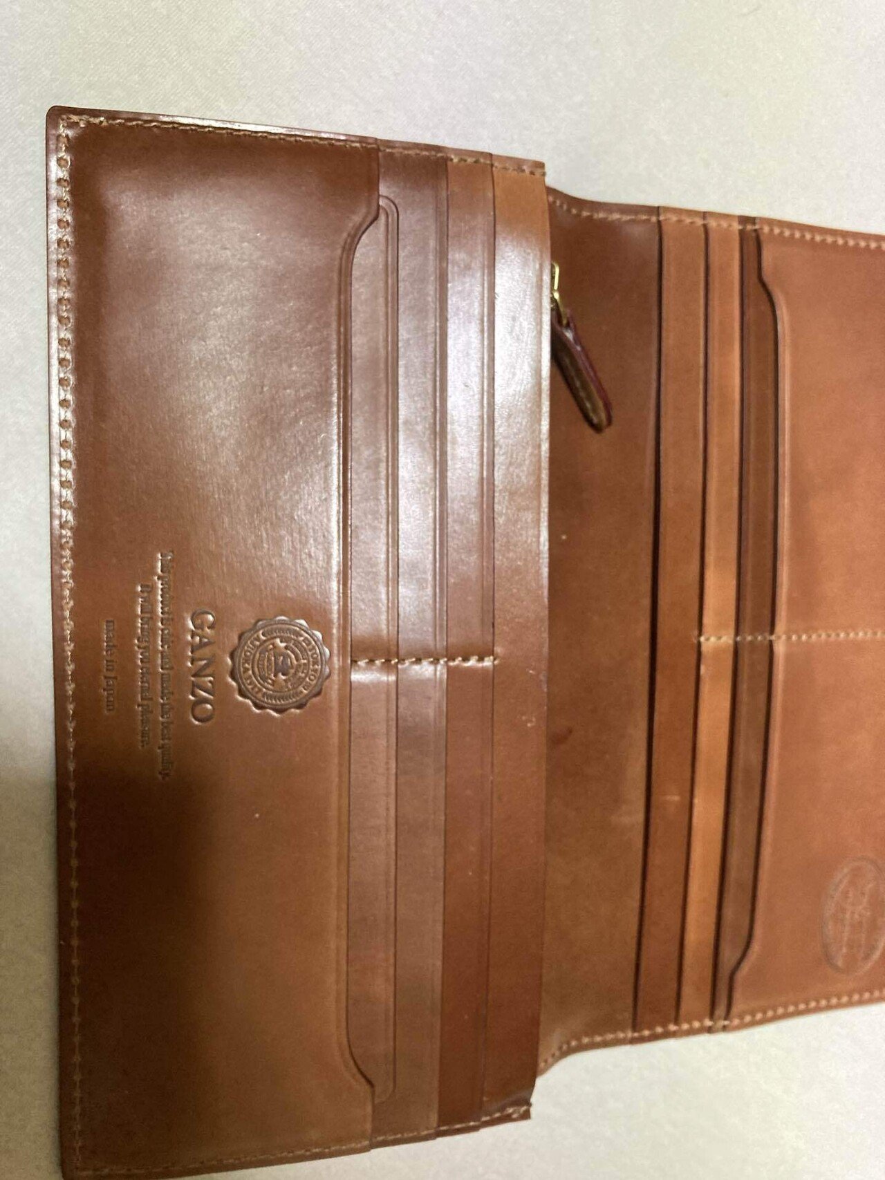 GANZO コードバン 長財布 小銭入れ付き 専用クリームセット GANZO CREAM GANZO コードバン 長財布 小銭入れ付き 専用クリーム